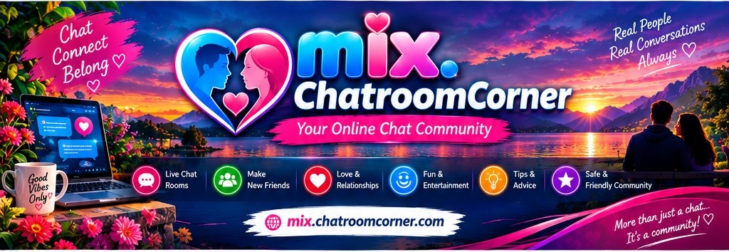 Welcome to mix.ChatroomCorner.com — Real People, Real Conversations, Always